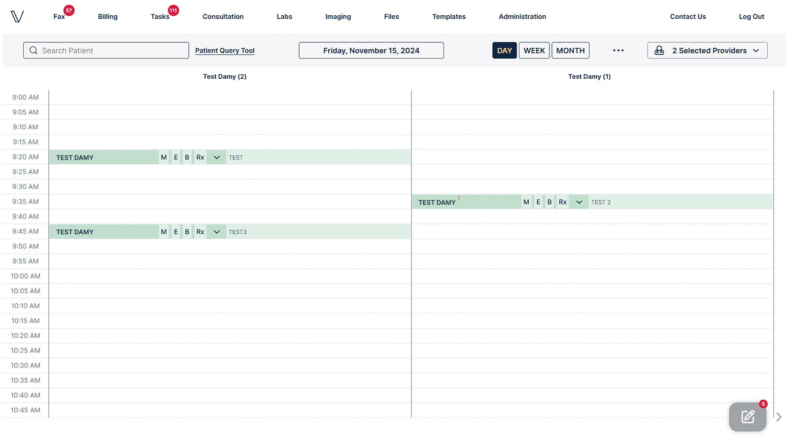 Appointment Calendar Dashboard